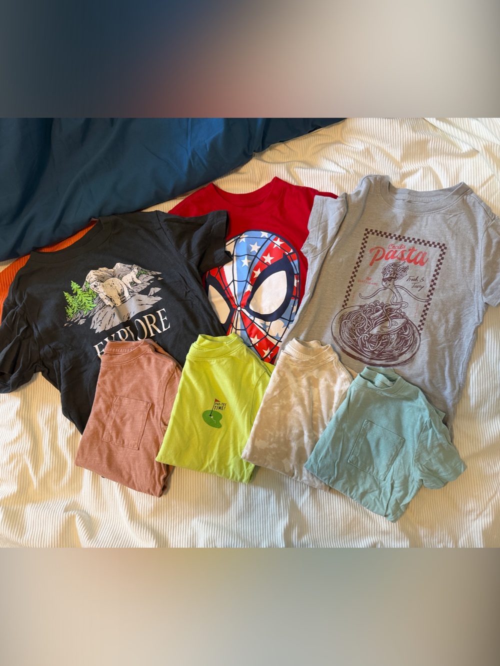 Kids Mixed Graphic Tees and Tops - Assorted Colors